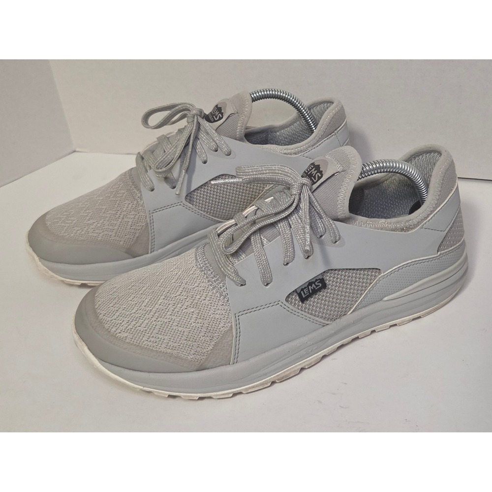 Lems Mens Mesa Glacier LM210802 Grey Hybrid Trail Shoes Sneakers Size 9.5 D